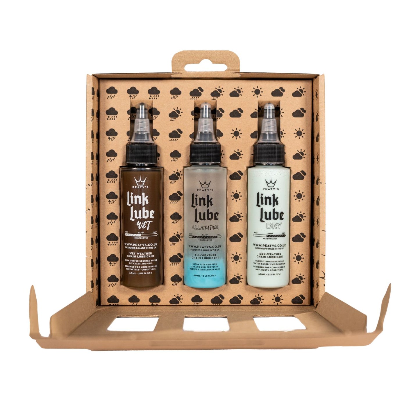 PEATY'S Wash, Degrease, Lube Gift Pack