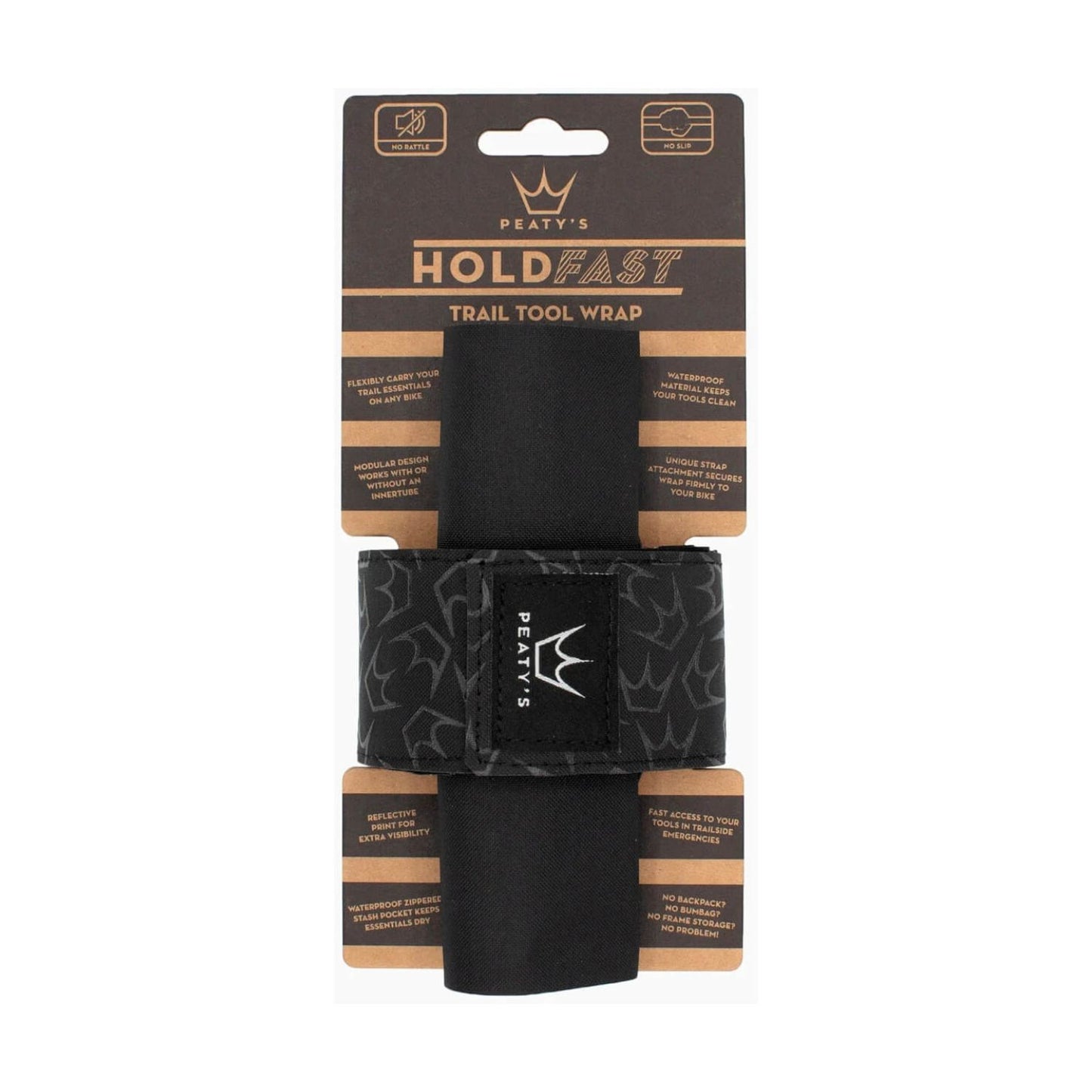 PEATY'S Holdfast Tool Wrap Black