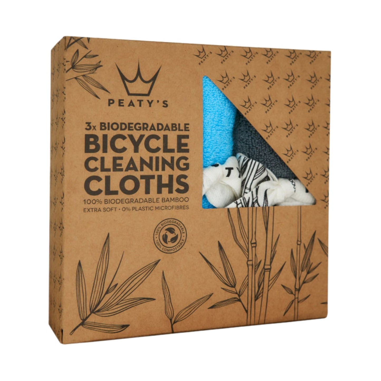 PEATY'S Bicycle Cleaning Cloths