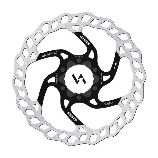 GALFER Wave Center-Lock / DB002W2CL - 160x2.0mm